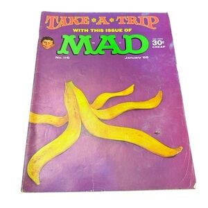 Mad Magazine 1968  #116 Take A Trip